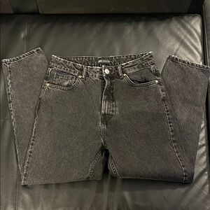 Zara Charcoal Straight Jeans